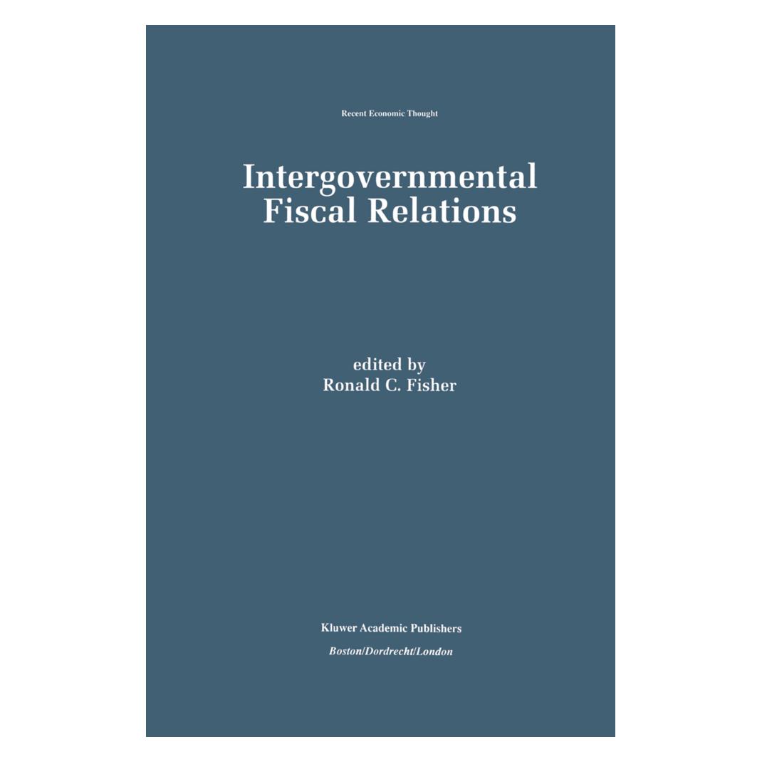 Springer Intergovernmental Fiscal Relations (Englisch, Softcover, Ronald C. Fisher) (55525871)