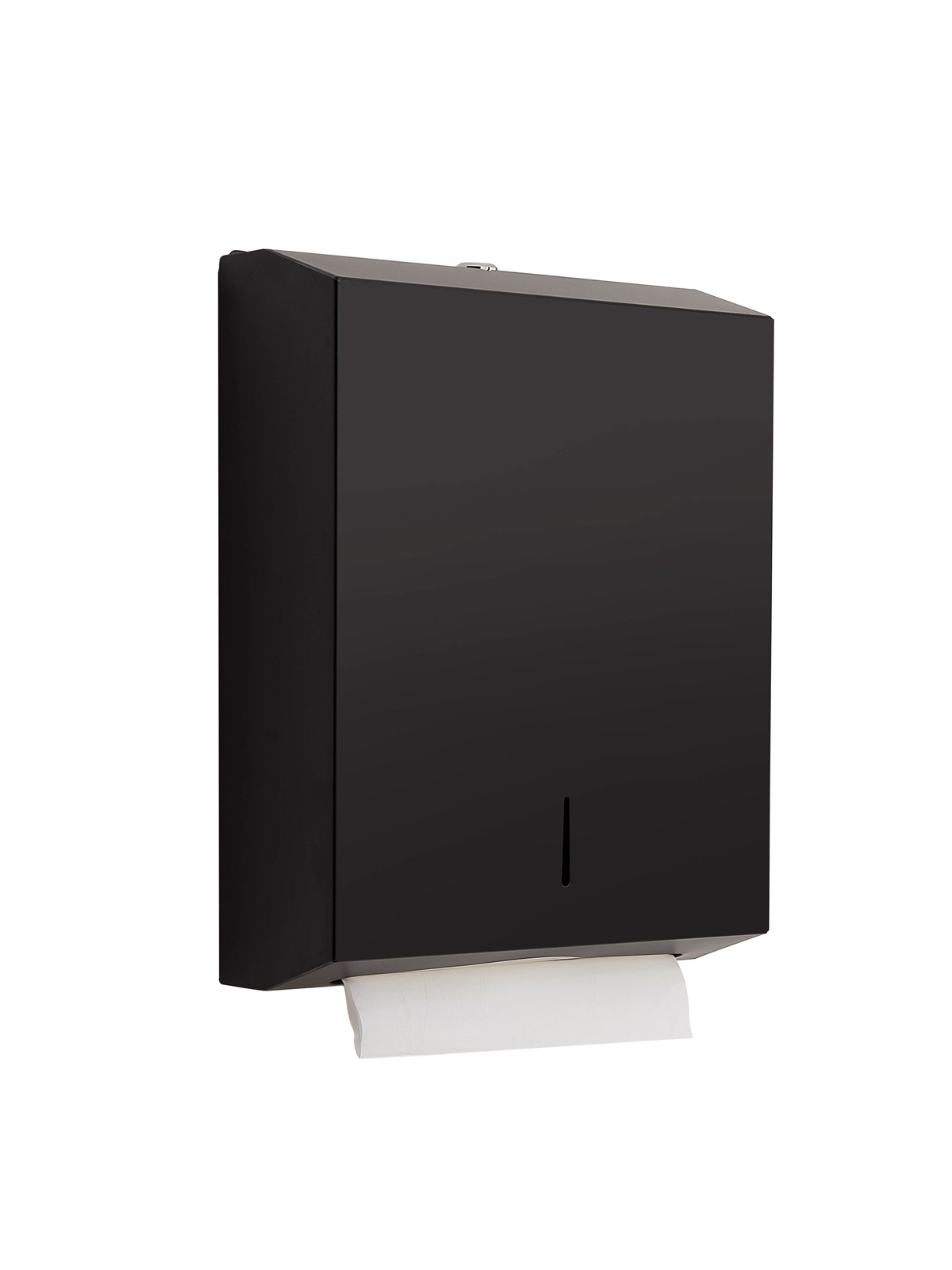 Gedy Wall-Mounted Paper Dispenser - Matte Black