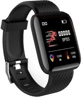 Uplift Essentials Multifunctional Fitness Sports Smartwatch black 116plus