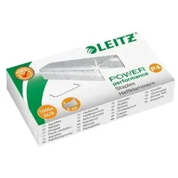 Leitz Power Performance P4 Heftklammern 24/8, Schenkellänge 8 mm, 1000 Stück