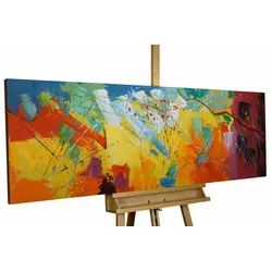 METALLBILD Bunt 144/44 cm