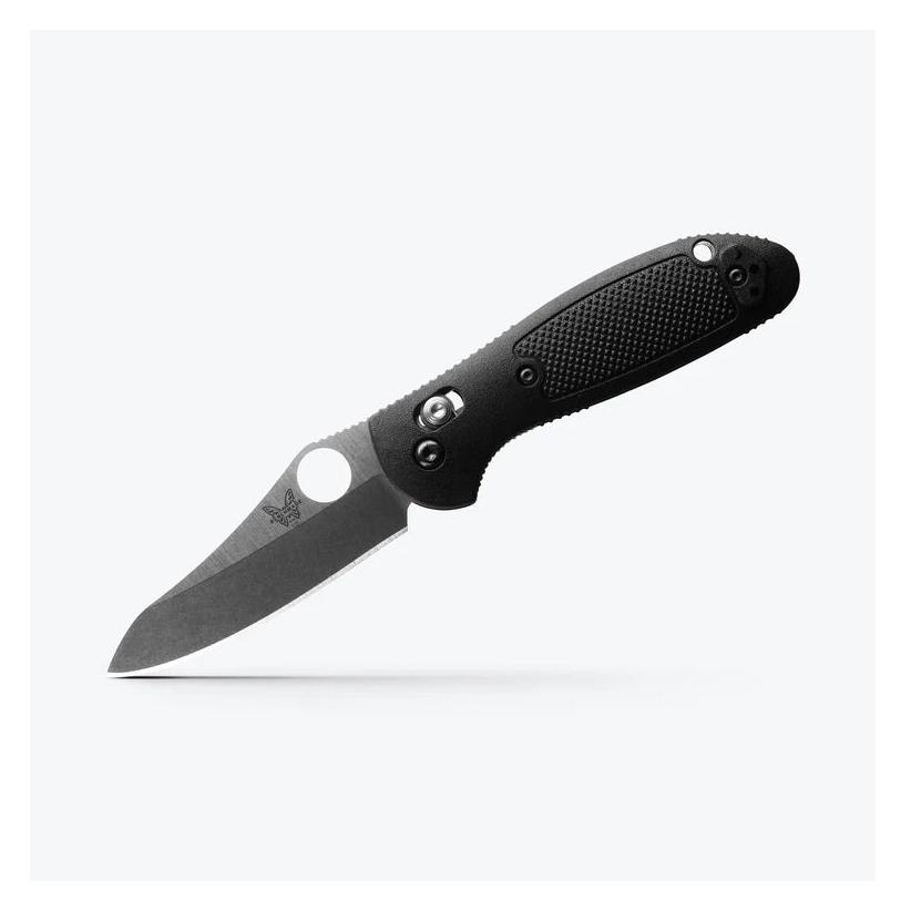 Benchmade Mini Griptilian Sheepsfoot Black Satin Blade (7.39 cm) (136-490)
