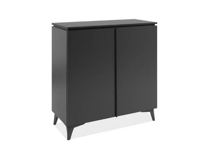 freiraum Kommode Bertrix, in Schiefer dunkel / anthrazit - 88x92x40cm (BxHxT)