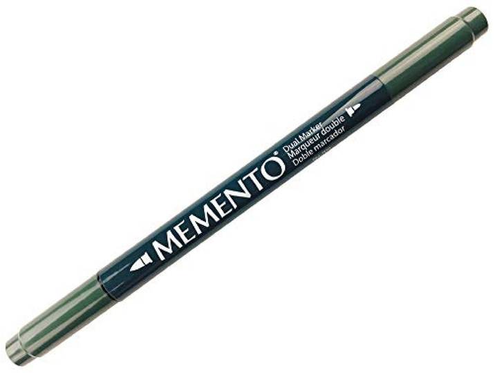 Tsukineko Nordic Dennenhout Memento Marker, groen