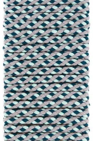 buttinette Kordel für Bekleidung, petrol color, Ø 8 mm, Länge: 5 m