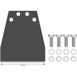 Bosch Professional Zubehör, Meissel, PRO SDS max Floor Scraper, 152 mm (152 mm)