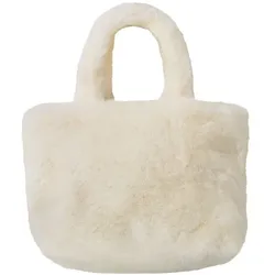 Plüschtasche "Soft", weiß
