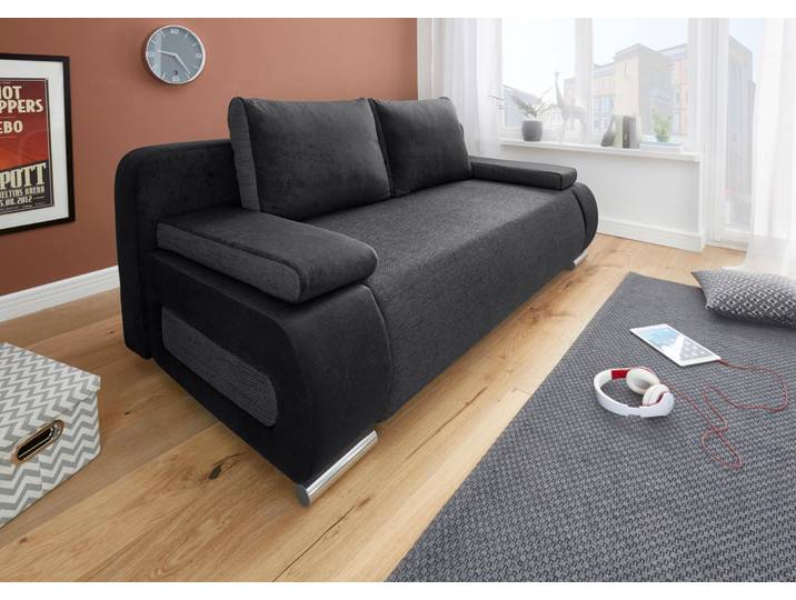 COLLECTION AB Moritz B: 200 cm, Liegefl. 142x200 cm Gästebettfunktion, frei stellbar, Wohnkomfort