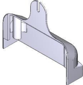 Came Carter Protezione Piedini Destro Bx  119ribx005