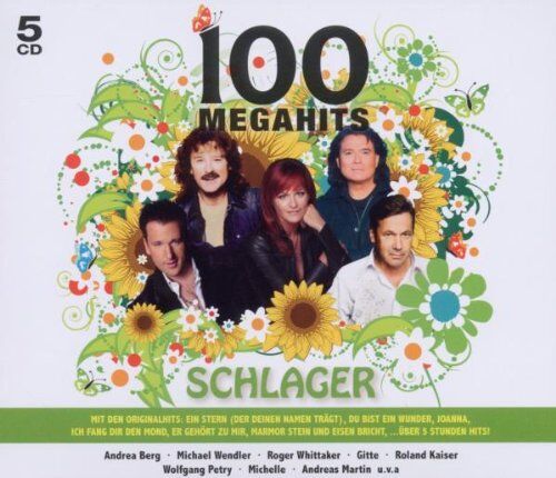 Various - 100 Megahits Schlager - Preis vom 28.09.2026 21:19:57 h