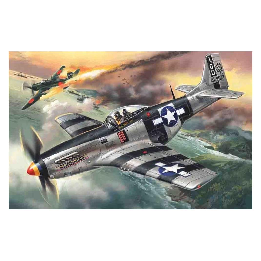 ICM Mustang P-51K, WWII American Fighter (48154)