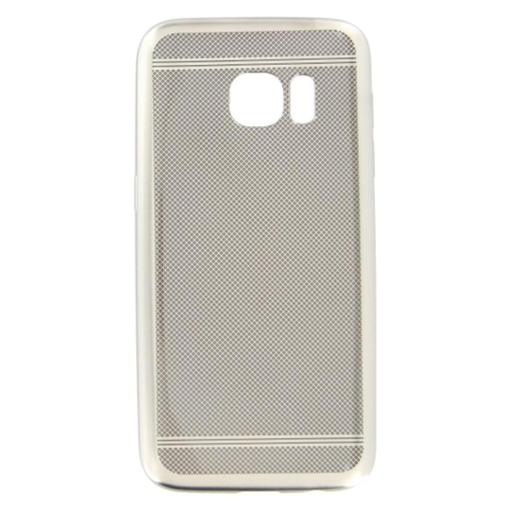 Silicone Case Classy Samsung Galaxy S7 silver (Samsung Galaxy S7) (25440635)