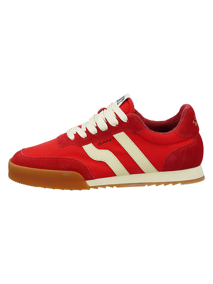 GANT Footwear Leder-Sneakers "Baylle" in Rot - 45