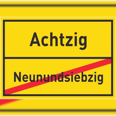 HB-Druck Achtzig Neunundsiebzig Aufkleber Ortsaufkleber A3 (297x420mm)
