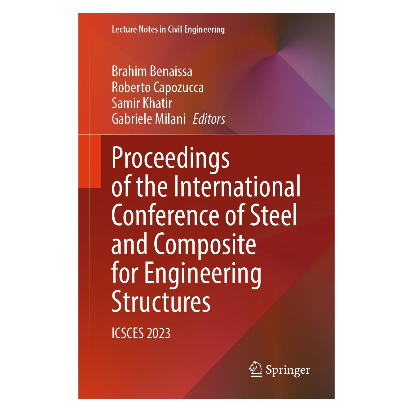 Springer Proceedings of the International Conference of Steel and Composite for Engineering Structures (Englisch, Hardcover, Brahim Benaissa, Gabriele Milani, Roberto Capozucca, Samir Khatir) (9783031572234)