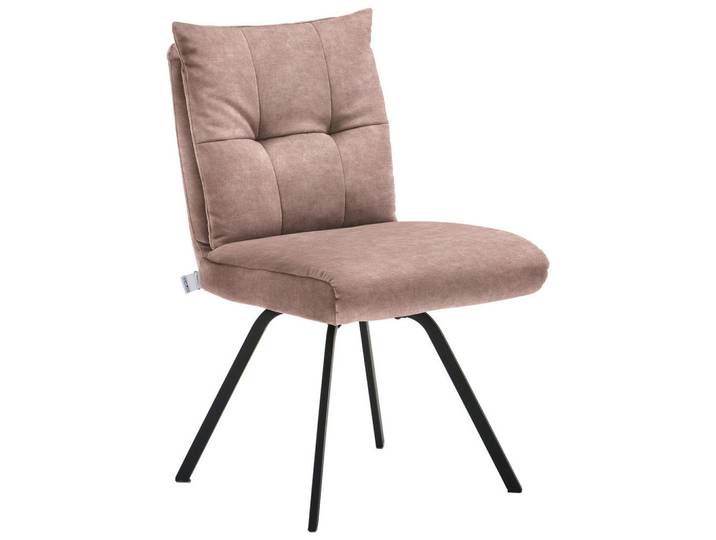 Welnova Stuhl, Perlmutt, Textil, eckig, 50x82x68 cm, Stoffauswahl, Gestellauswahl, Esszimmer, Stuhl, Esszimmerstühle