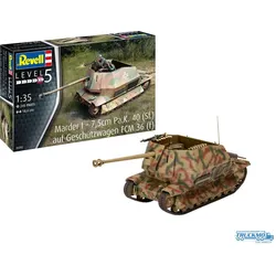 Revell Militär Panzerjäger Marder I Pak 40 03292