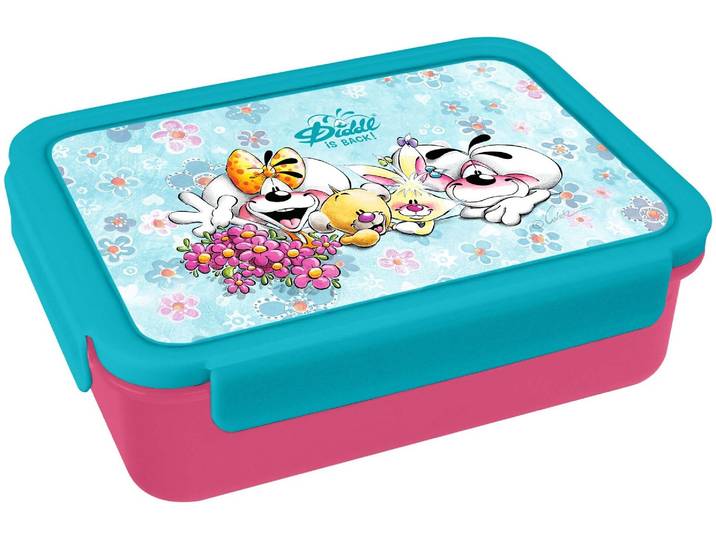 Diddl Lunchbox 800ml Rosa
