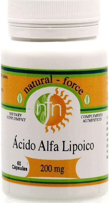 Maison Berger Natural Force Ácido Alfa Lipoico 200mg 60caps