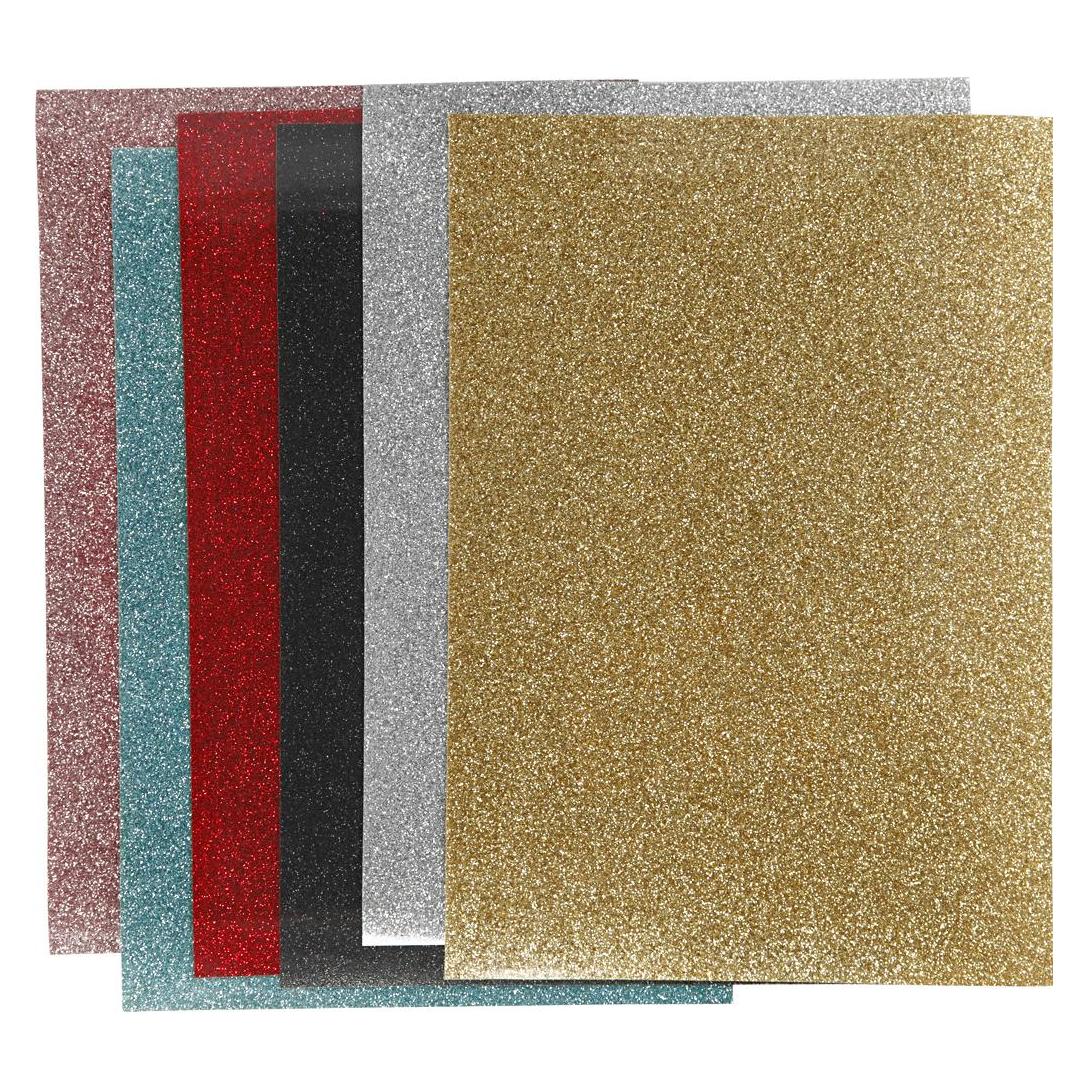Creativ Company Bügelfolie in verschiedenen Farben, 6 Blatt (1x) (5712854313391)