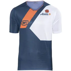 100%, Herren, Velotrikot, Airmatic Jersey (L), Blau, L