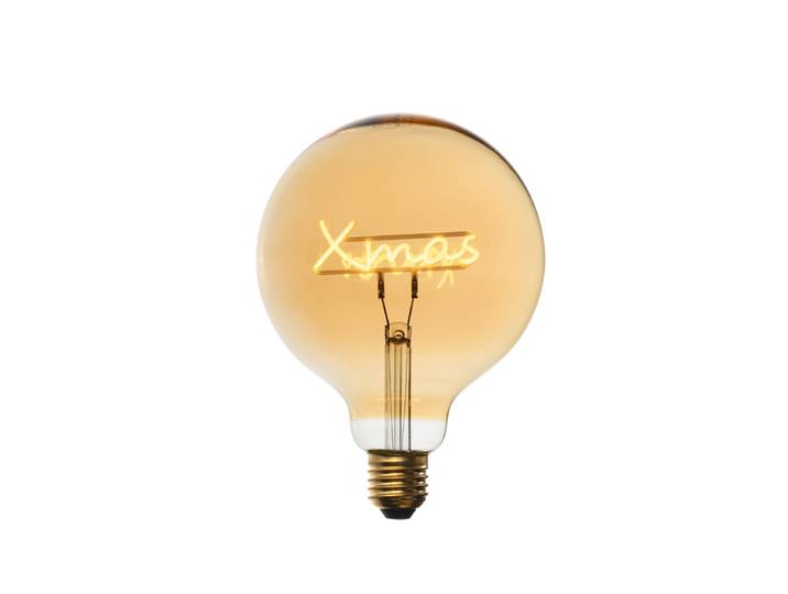 Ampoule LED de Noël E27 G125 Ambre 1,8W 100 lm 1800K