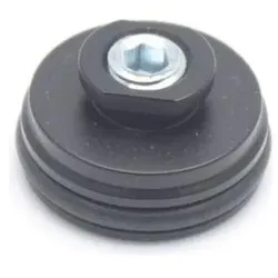 Fox, Motorrad Zubehör, Service Set:Reservoir End Cap Assy,MY10 IV Resi, Wire Ring,Pellet 0.940 Bore Black Ano III SH