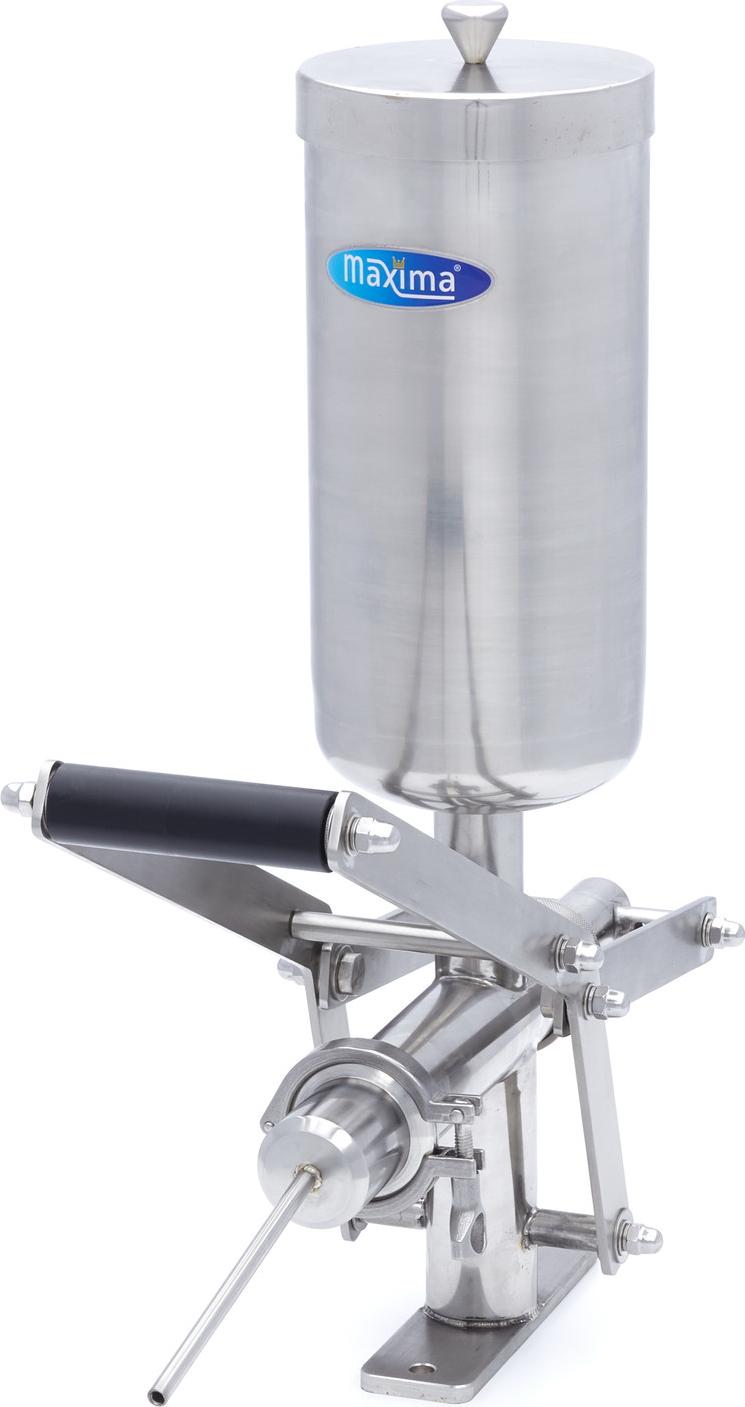 Maxima - Gastro Churros - Füllmaschine - 5 l - Edelstahl - Manuall Betrieb