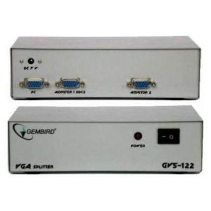 Gembird GVS122 VGA Videosplitter (75 m) (GVS122)