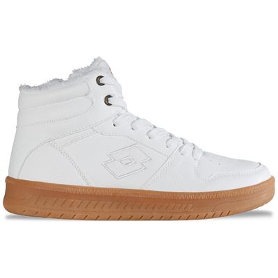 Sneaker LOTTO, Herren, Gr. 36, weiß, Kunstfaser, Synthetik, unifarben, Schuhe Sneaker, - mit kuschelig weichem Wohlfühlfutter