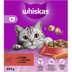 Whiskas 1+ mit Rind 1x800 g