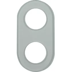 Hager WTD7200GT Glasrahmen 2-fach Serie Glas klar