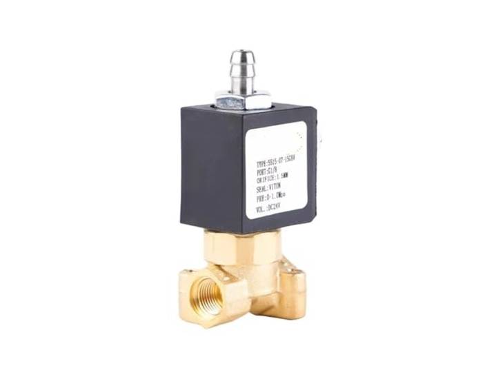 OIDOGDX 3-Wege-Magnetventil 5515-07 Series Kaffeemaschine Dampfwasser Elektromagnetische Pumpe Wassereinlass
