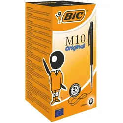 Bic, Schreibstifte, Kugelschreiber 0.32 mm, 50 Stück, Schwarz (50x)