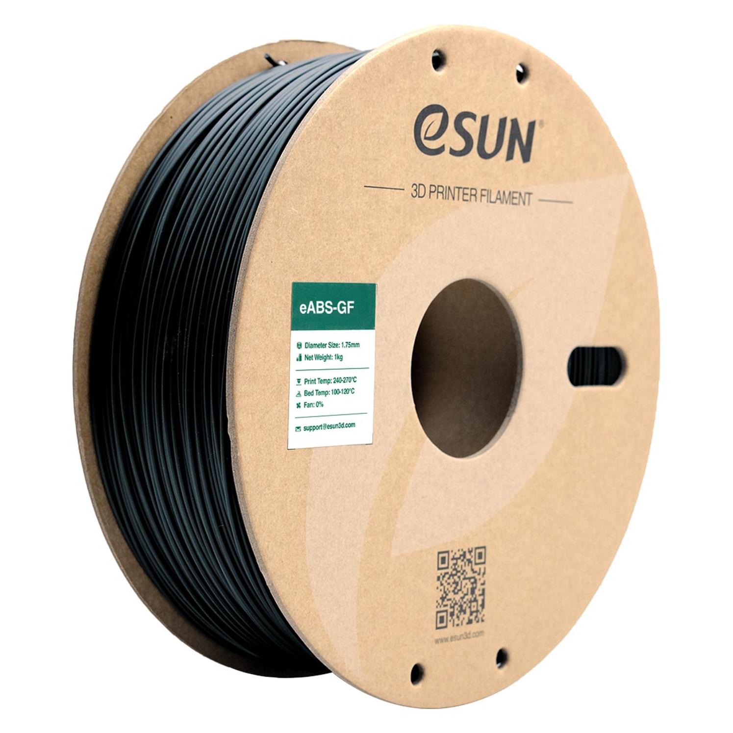 eSUN Natural 1 kg Nylon-Carbon-Filament (3D) (Nylon, 1000 g, 1.75 mm) (EPA-CF175N1)