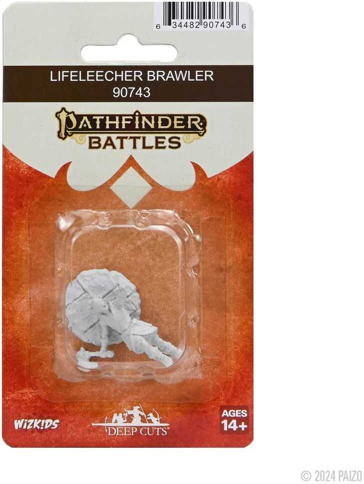 Pathfinder Battles Deep Cuts: Lifeleecher Brawler, Fantasy Miniature for Tabletop Role-Playing Games, Ages 10+, by Wiz Kids LLC