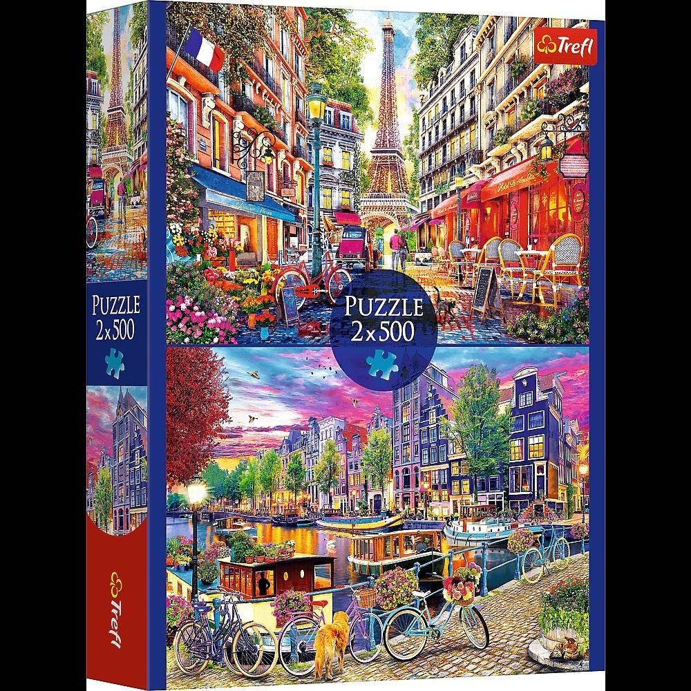Trefl 37496 Puzzel Stad - 500 stukjes