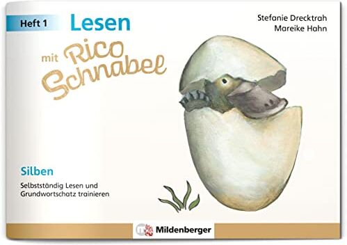 Stefanie Drecktrah - Lesen mit Rico Schnabel, Heft 1: Silben: Selbstständig Lesen und Grundwortschatz trainieren (Rico Schnabel: Übungshefte Deutsch) - Preis vom 17.10.2026 19:25:27 h