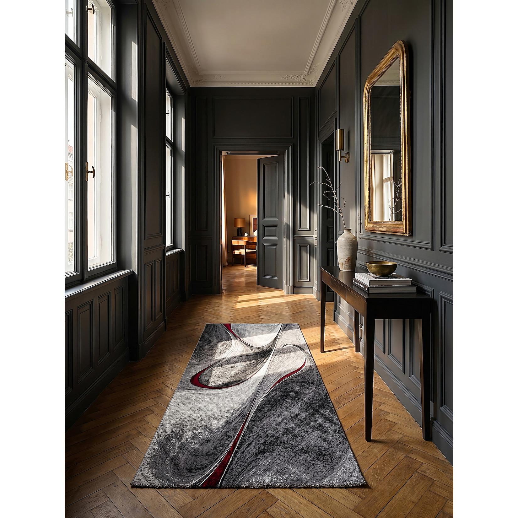 Läufer Polypropylen Rot 80x150 cm - BIENO Kadima Design