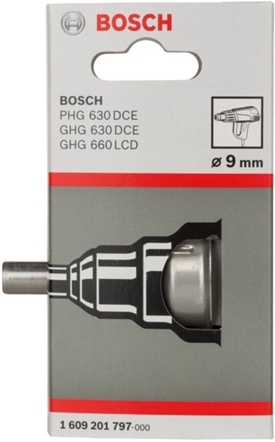 Reduzierdüse für BOSCH-Heißluftgebläse 9 mm (1609201797)
