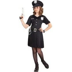 Widmann POLIZISTIN (Kleid, Gürtel, Mütze), 158 cm / 11-13 Years (158, M)