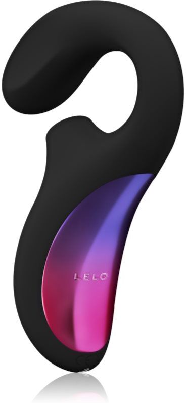 Lelo Enigma vibrator with clitoral stimulator Black 17 cm