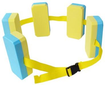 Shop Station Kids Swim Belt Adjustable EVA Foam Swim Training Belt For Beginner Swimming Lessons blue Yellow