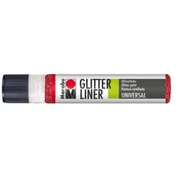 Glitter Liner, 25ml, rubin