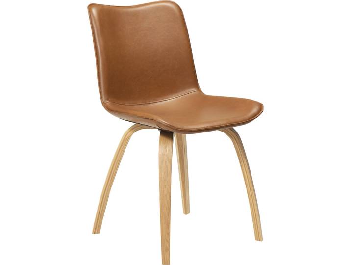 DAN-FORM Stuhl 2er-Set Glee braun Kunstleder