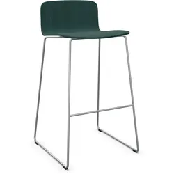 Profim Com K12CV Barhocker, Kufengestell, Schale aus Schichtholz ungepolstert frei konfigurierbar