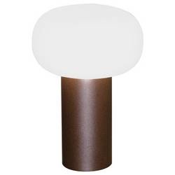 Konstsmide 7826-972 Antibes LED-Akku-Tischlampe Rost