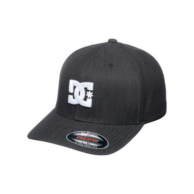 Flex Cap DC SHOES "Capstar", Herren, Gr. L, schwarz, Baumwolle, Caps