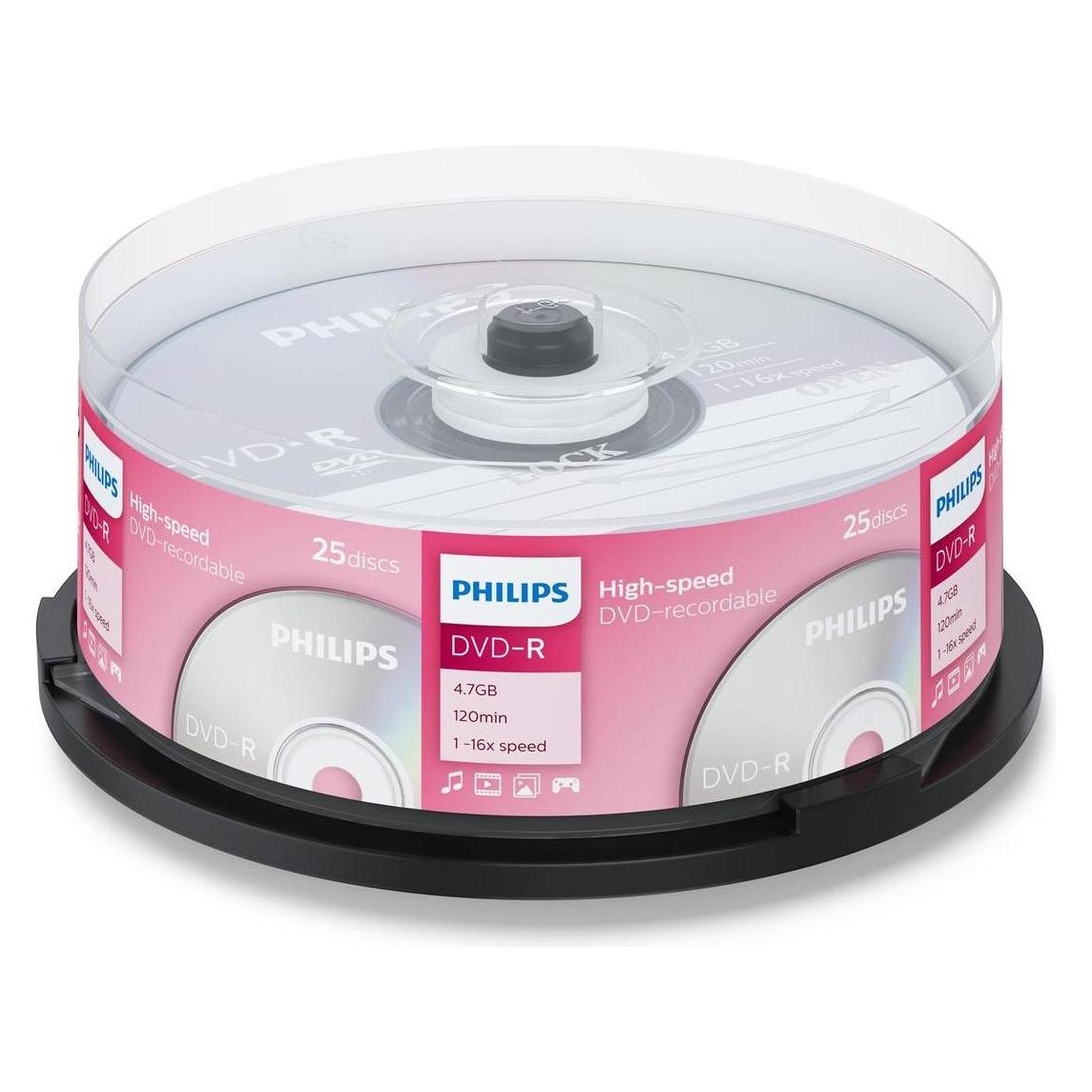 Philips 1x25 DVD-R 4,7GB 16x SP (25x) (DM4S6B25F/00)