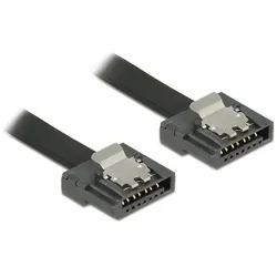 DeLOCK 83838 SATA-Kabel 0,1 m SATA 7-pin Schwarz